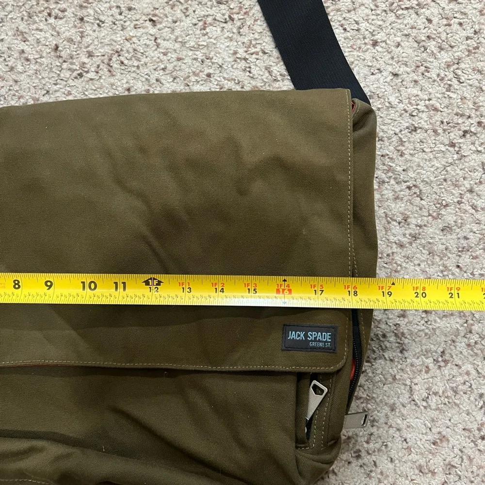Jack Spade Green‎ Men's Messenger Carry-on Travel Shoulder Crossbody bag
